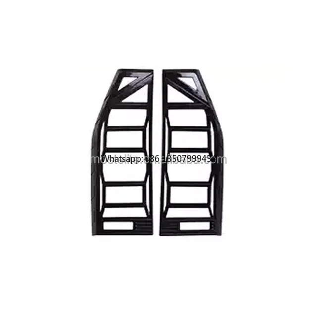 

Высококачественная глянцевая черная накладка из АБС-пластика на задний фонарь, декоративная накладка на задний фонарь в стиле Mecha для JETOUR Traveler T2, аксессуары