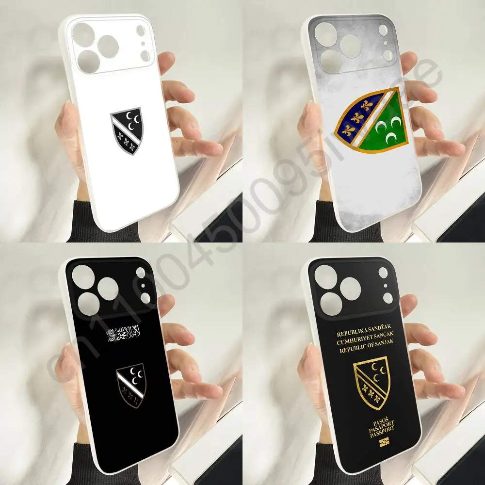 

Sandjak Sandzak Flag Passport Phone Case For iPhone 11,16,15,14,13,17,12,Plus,E,Air,Mini,Pro,Max Magnetic Magsafe Soft Cover