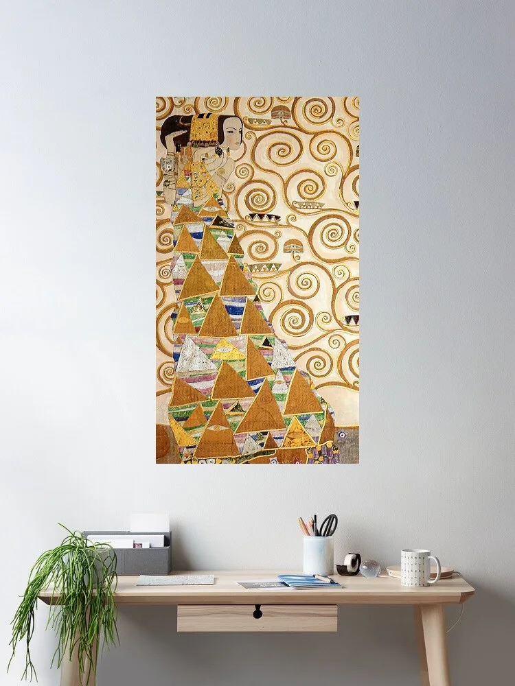 

The Tree of Life Gustave Klimt, Art Print Canvas Poster, Living Room Decor, Home Wall Picture