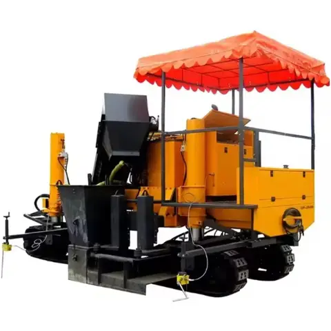 Popular Road Asphalt Concrete Slipform Paver  Curb Paver Machine Valve Ultrasonic Sensor Finisher From China
