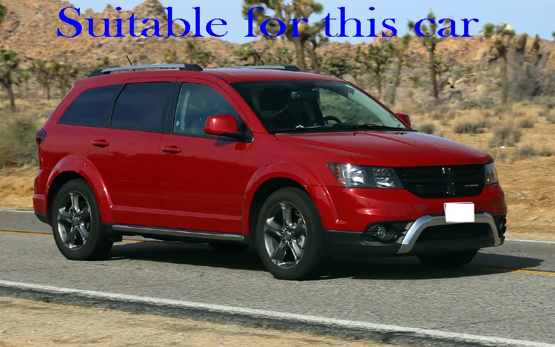Plastic Exterior Visor Vent Shades Window Sun Rain Guard Deflector For Dodge Journey JC 2011-2019 Fiat Freemont Car Accessories