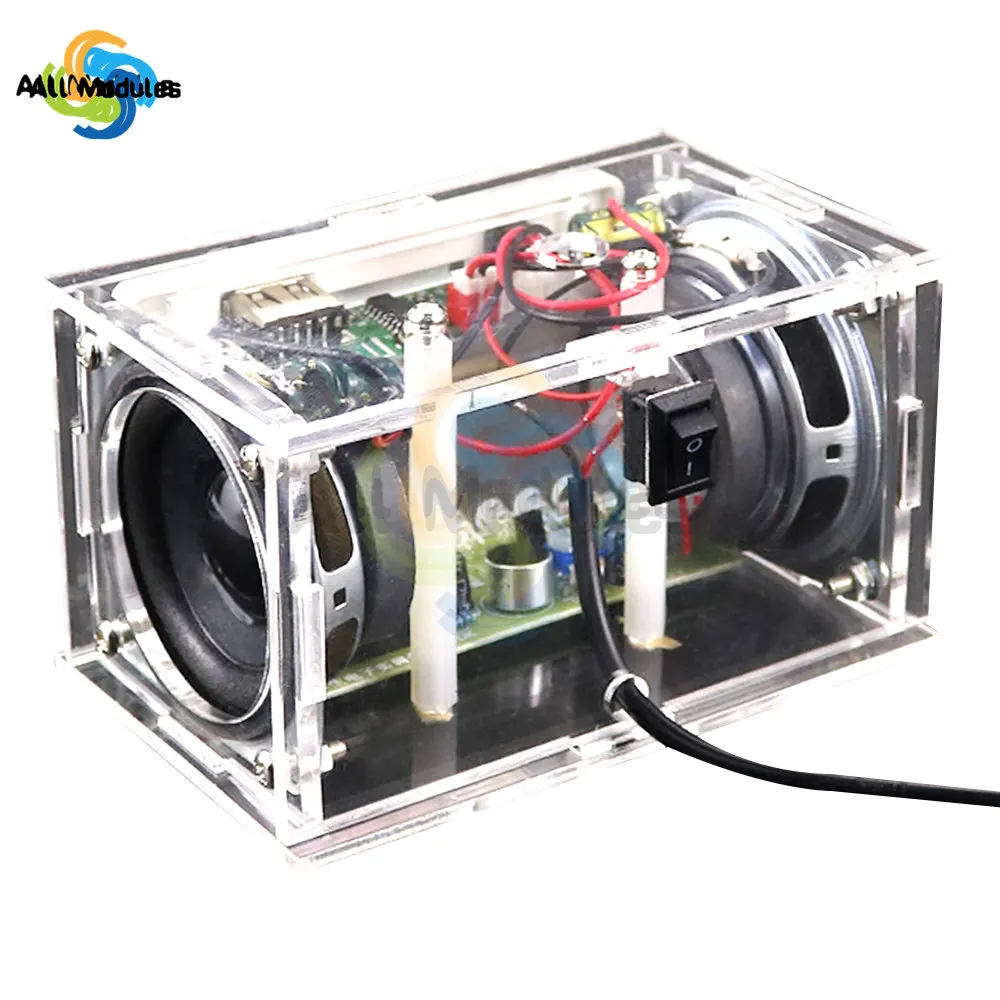 DIY Bluetooth Speaker Making And Assembling Electronic Welding Kit Teaching Practice DIY Electronic Kit Speaker