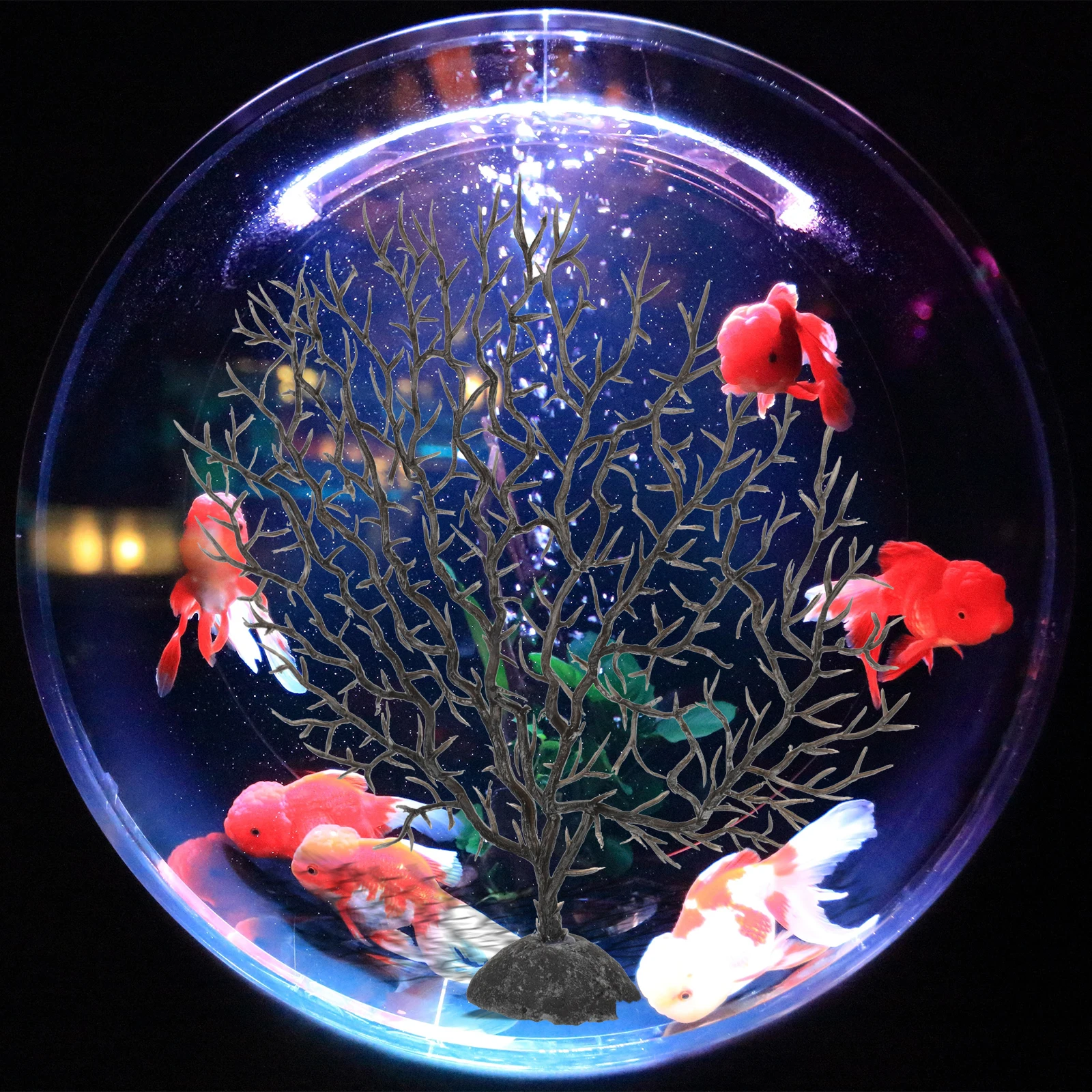 

Simulation Coral Tree Aquarium Decor Fish Tank Ornament Resin Coral Tree Landscape Decorative Structure Fish Tank Landscaping