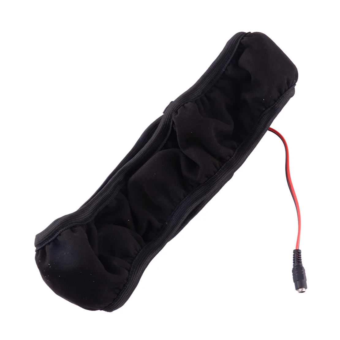 

Чехол на руль с подогревом 14.5-15.5 дюймов, быстрый обогреватель для рук, 12В, подходит для автомобиля, грузовика, внедорожника, фургона, черный замшевый