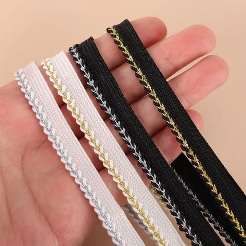 5 Meters/196.85 Inches Per Pack, New Clothing Accessories, DIY Lace Fabric, Curtains, Exquisite Party Headwear Accessories, Brai