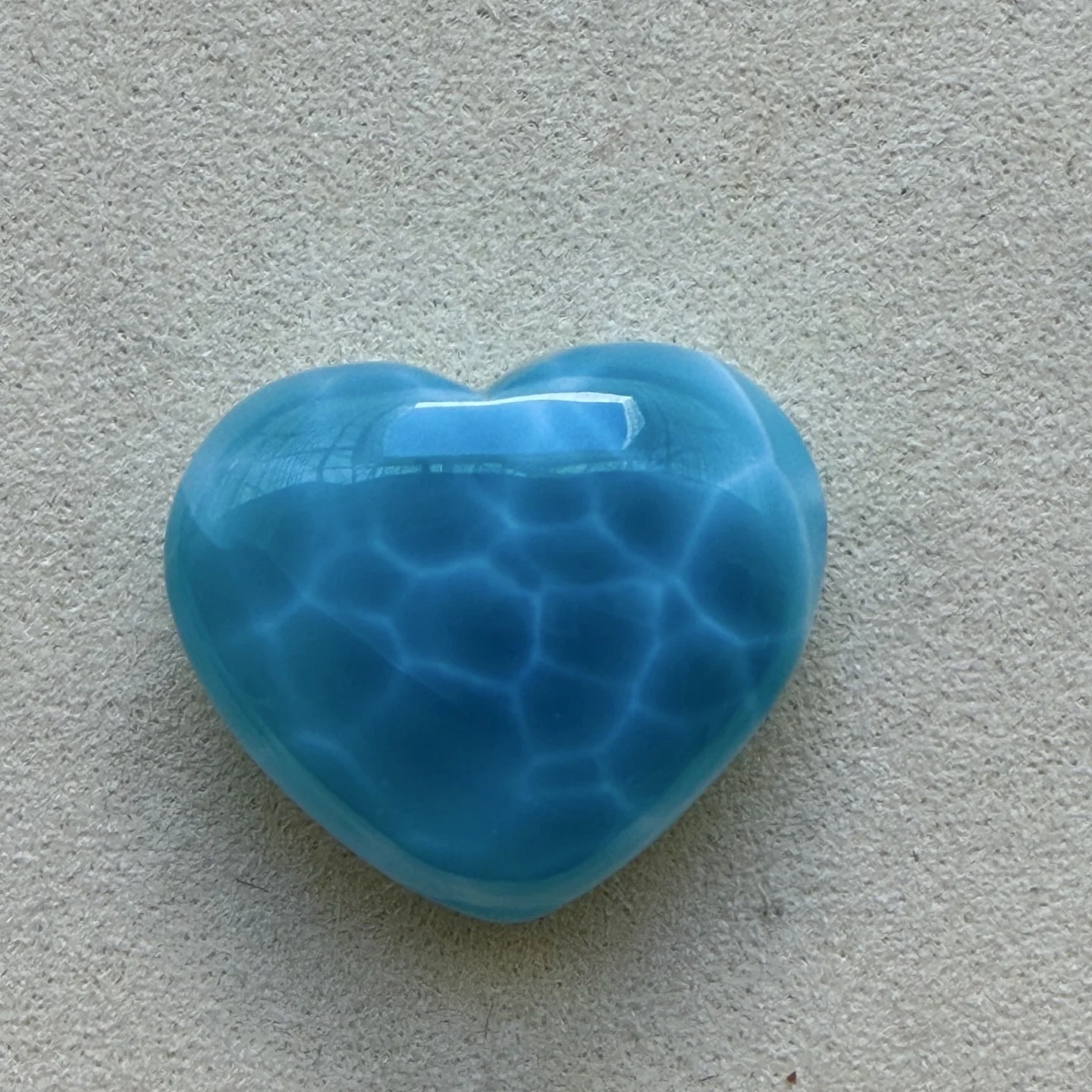 

Натуральный синий ларимар кулон 27/23,3/11,8 мм любовь ожерелье с драгоценными камнями для женщин и мужчин Ларимар 925 серебро модные украшения AAAAAA