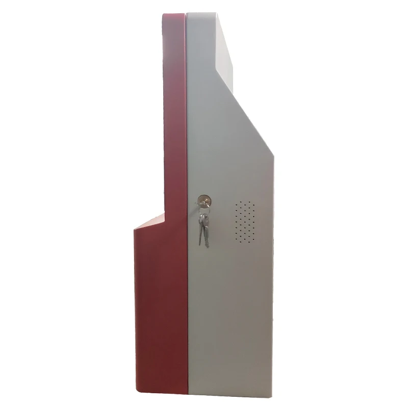 كشك محطة فيزا قابل للتركيب على الحائط، كشك دفع مريح