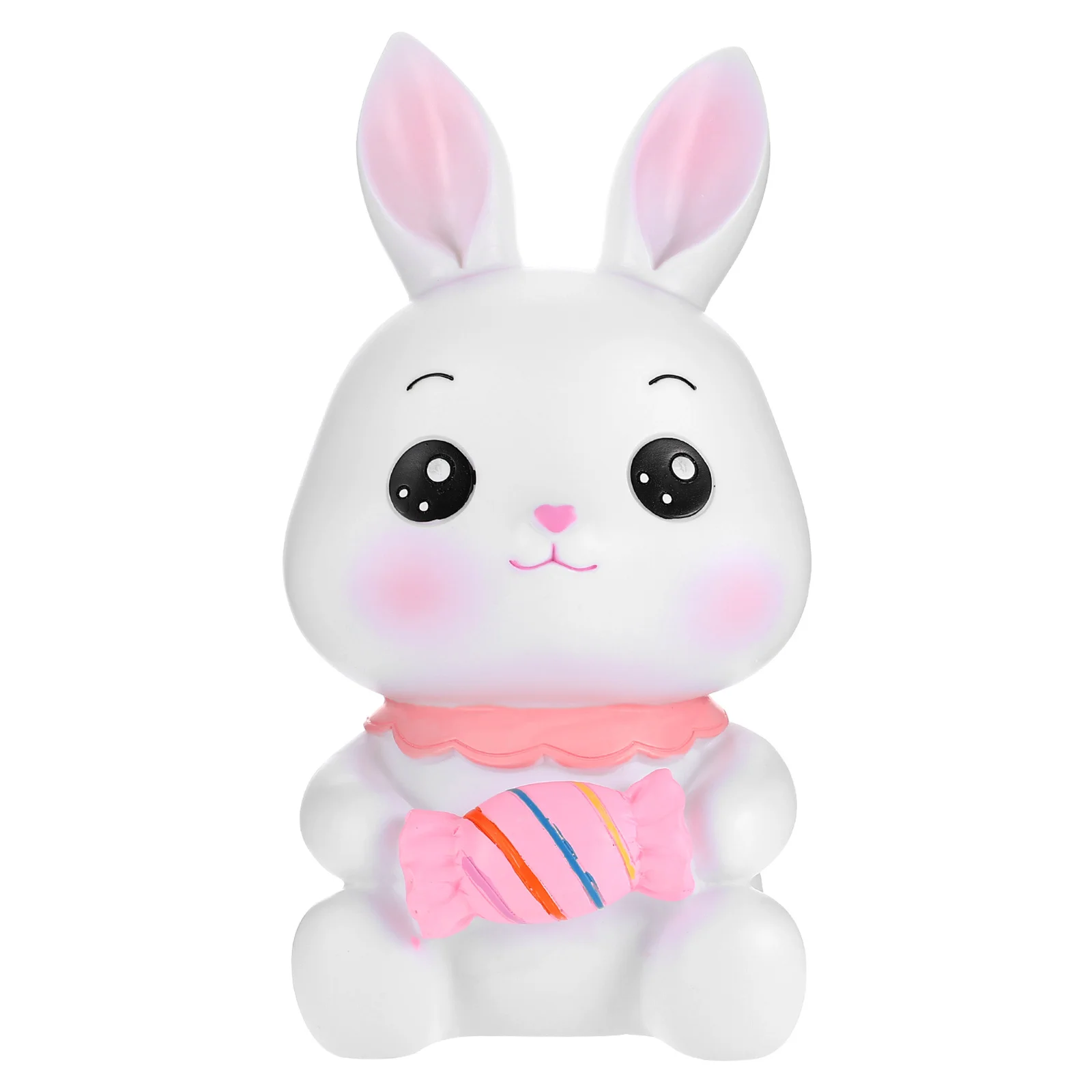 Lovely Bunny Shaped Coin Jar Kids Money Saving Bank Educational Piggy Bank Fine Workmanship Desktop Saving Pot Cartoon Animal