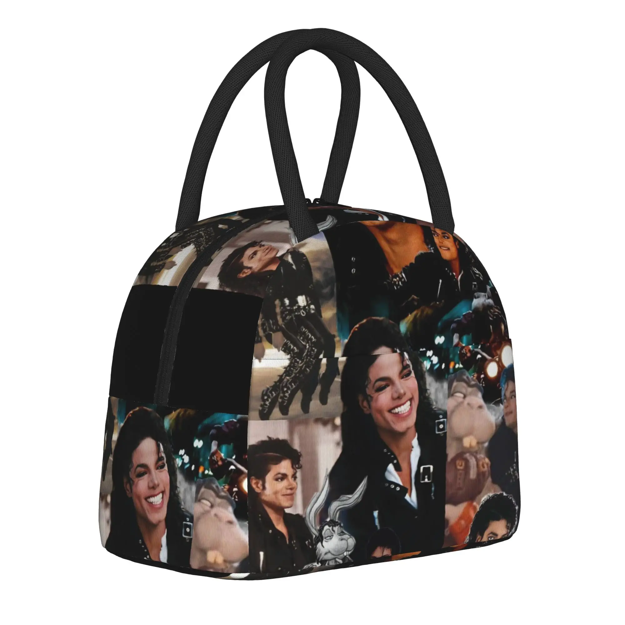Singer Michael Jacksons MJ Tour 2026 Insulated Lunch Bag for Men Women  Food Bag Reusable Cooler Thermal Lunch Boxes For Travel