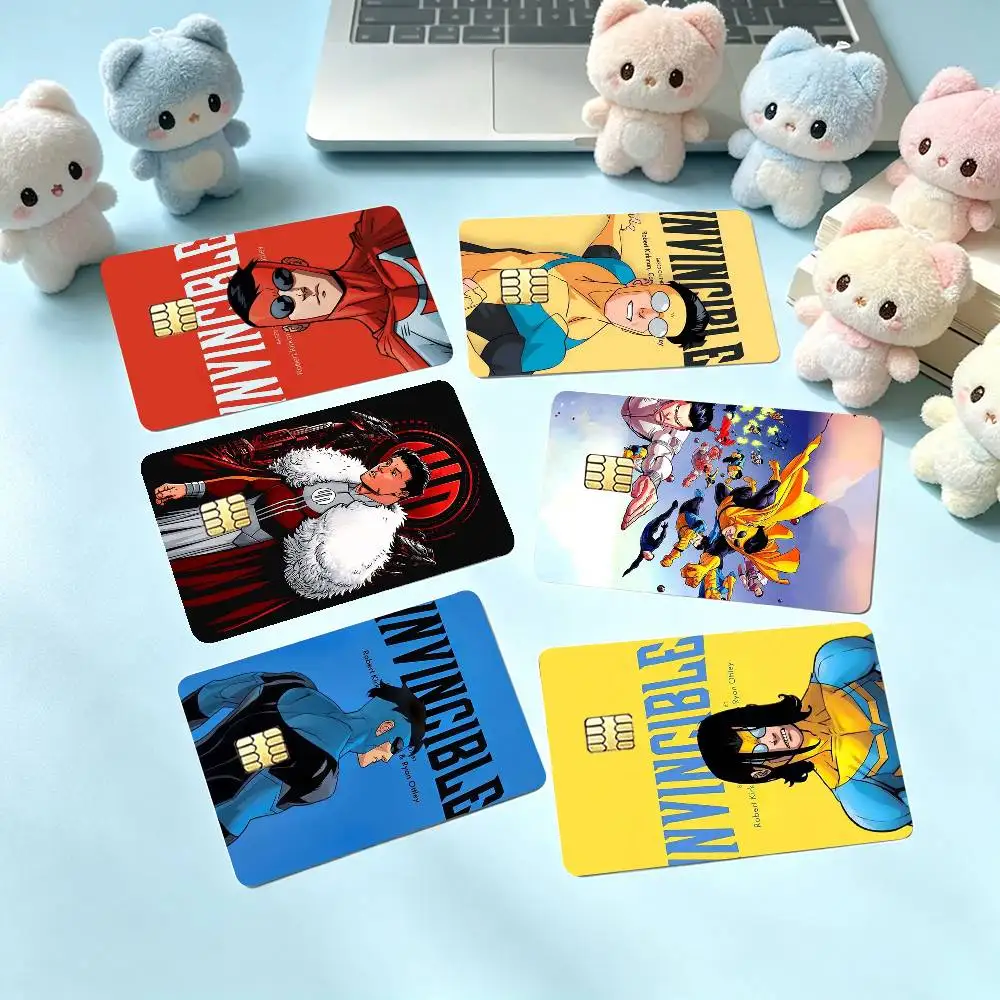Invincible Variants Omni Mark Credit Card HD Stickers Game Card Decal Small Chip Waterproof Sticker Gift