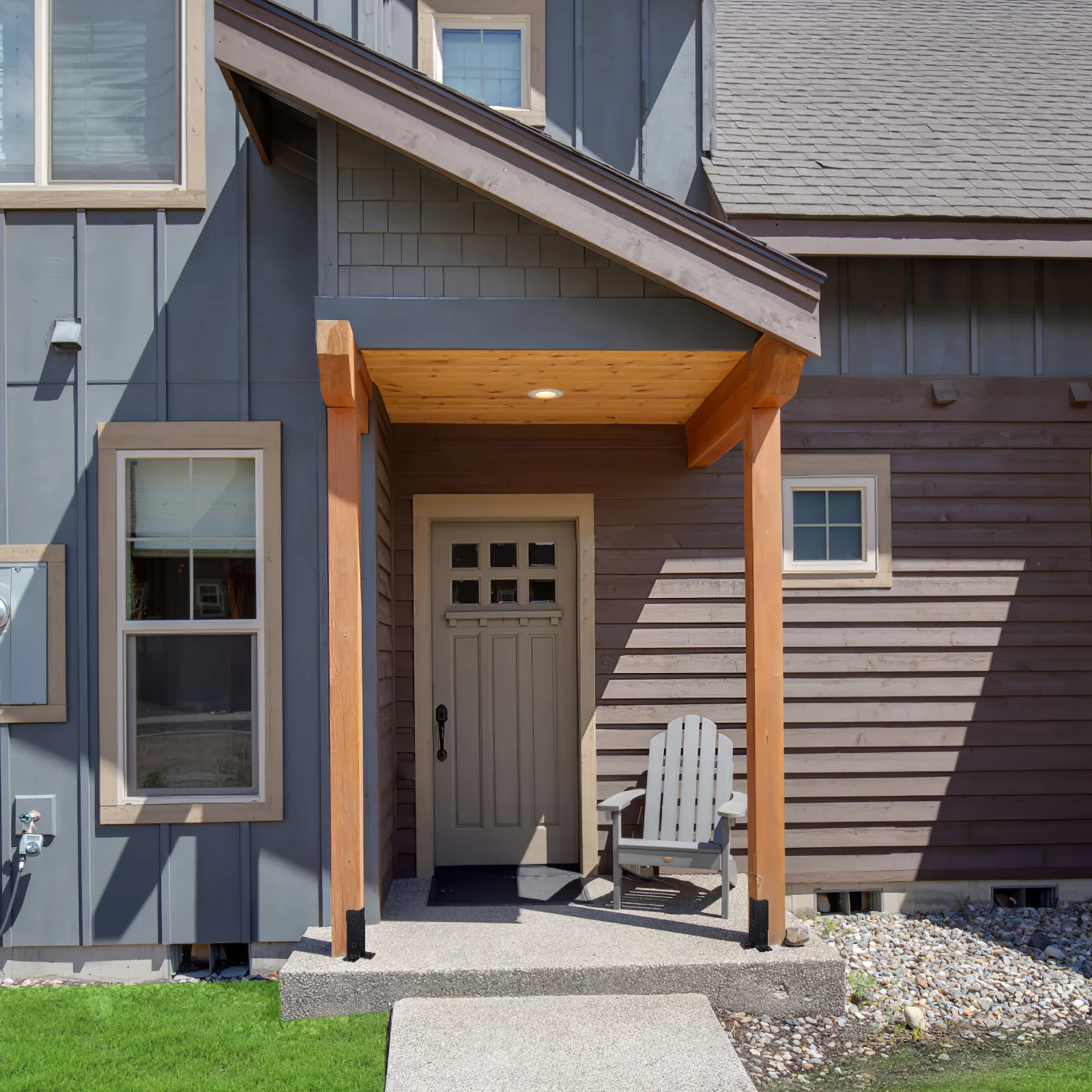 4 قطعة سطح السفينة آخر بين قوسين الخشب سياج قاعدة أكشاك العريشة دعم مرساة كم أسود قوي دائم سهلة التركيب في الهواء الطلق #1