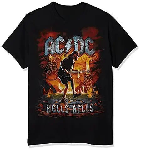 ACDC Rock Eruption Mens T-shirt Officially Licensed High-end Luxury Is for Both Men and Women Top Y2k 2026 Summer