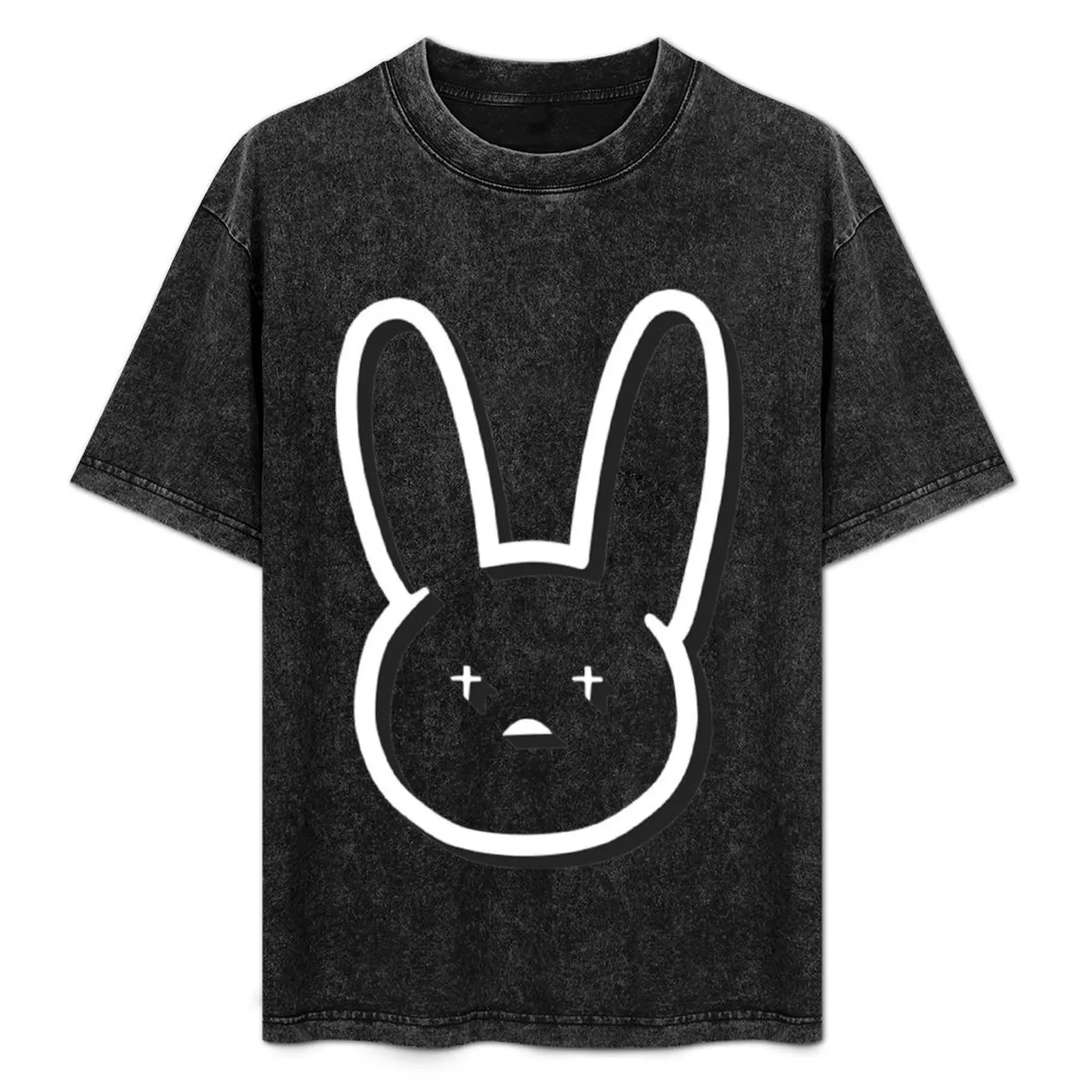 

Bad Bunny T-Shirt Minimalist Casual Short Sleeve Top
