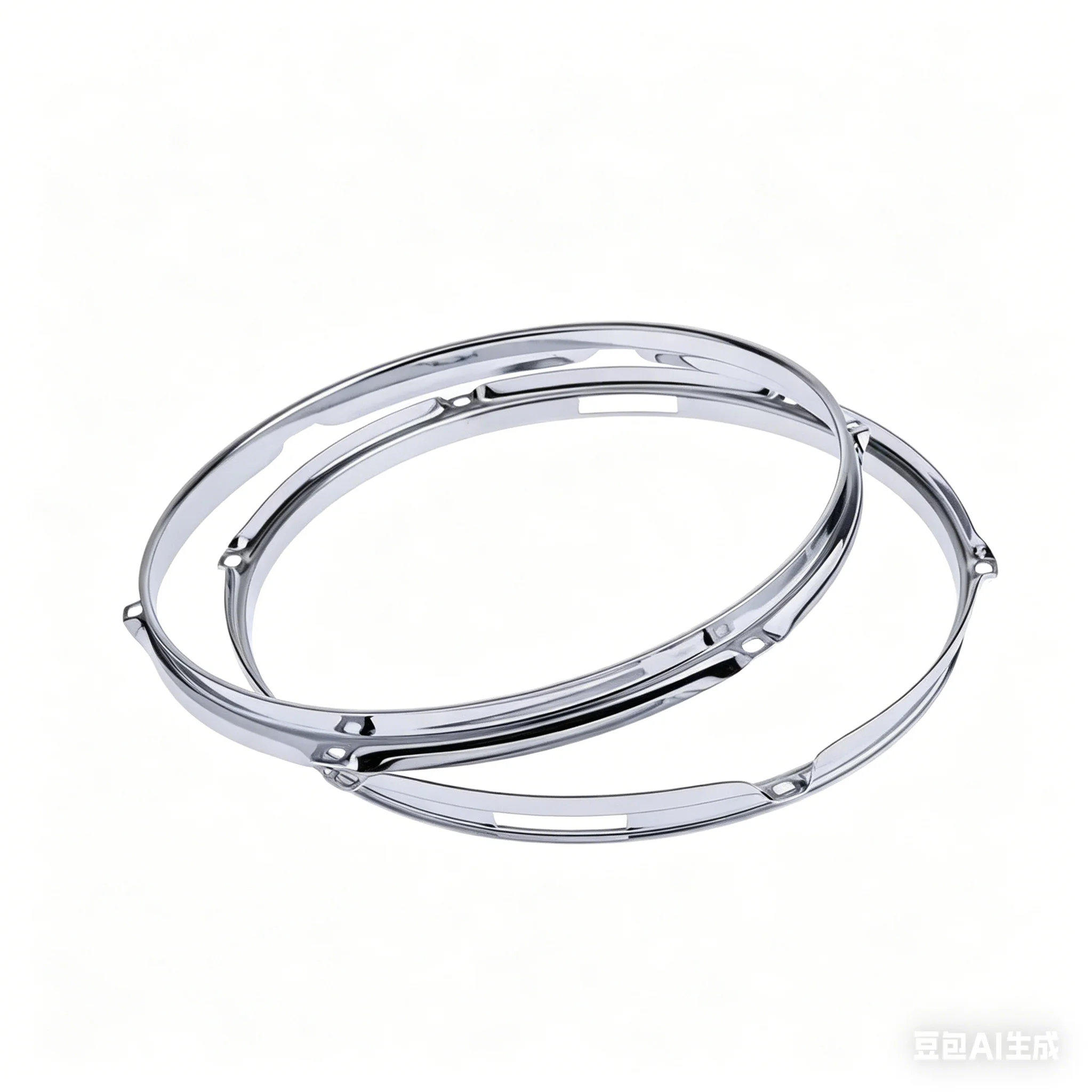 Drum Rims and Hoops 13 Inch Die Cast Snare Drum Spare Parts Musical Instrument Accessories for Kit Replacement