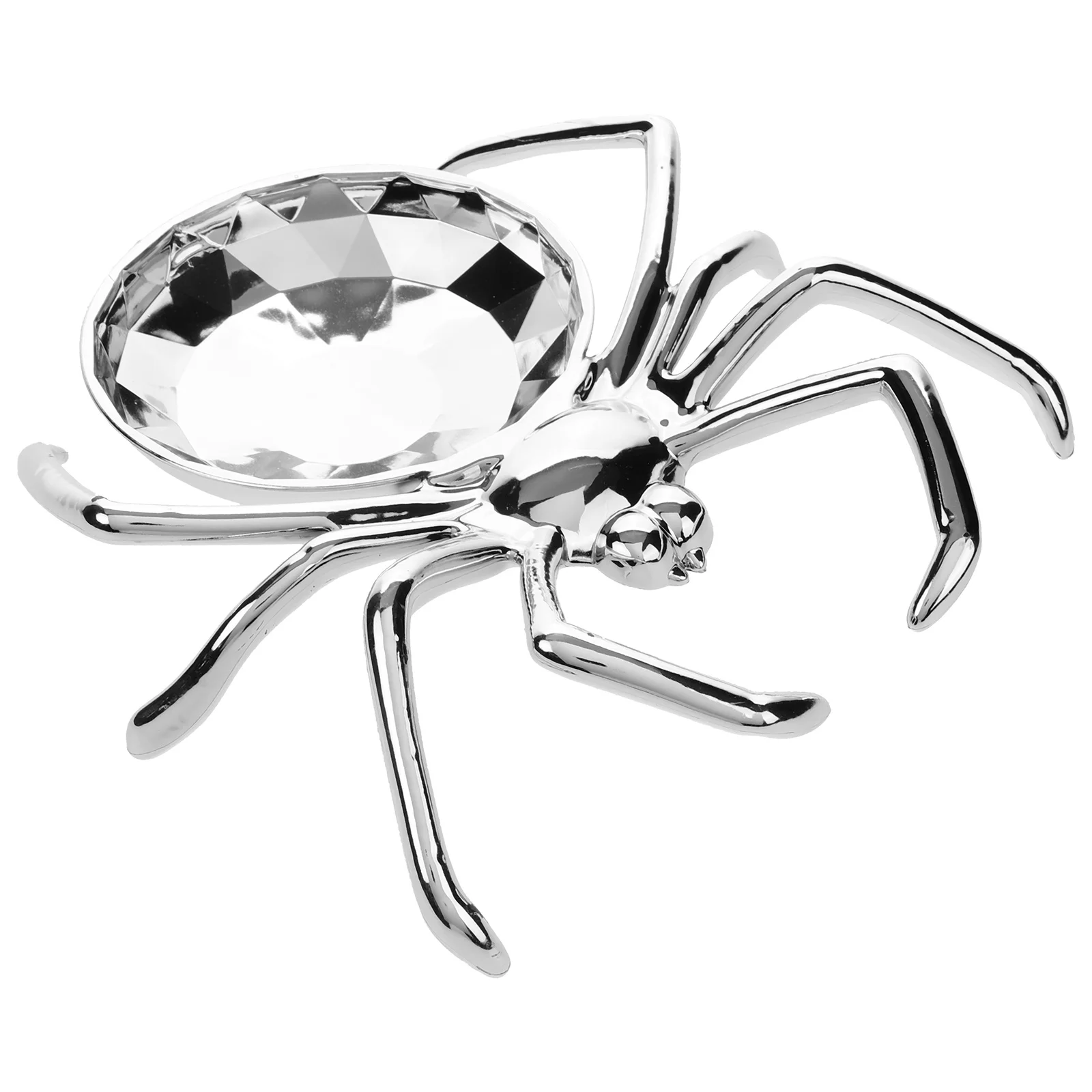 Reutilizável halloween aranha prato de frutas plástico lanche armazenamento prato de doces servindo prato desktop halloween servindo prato