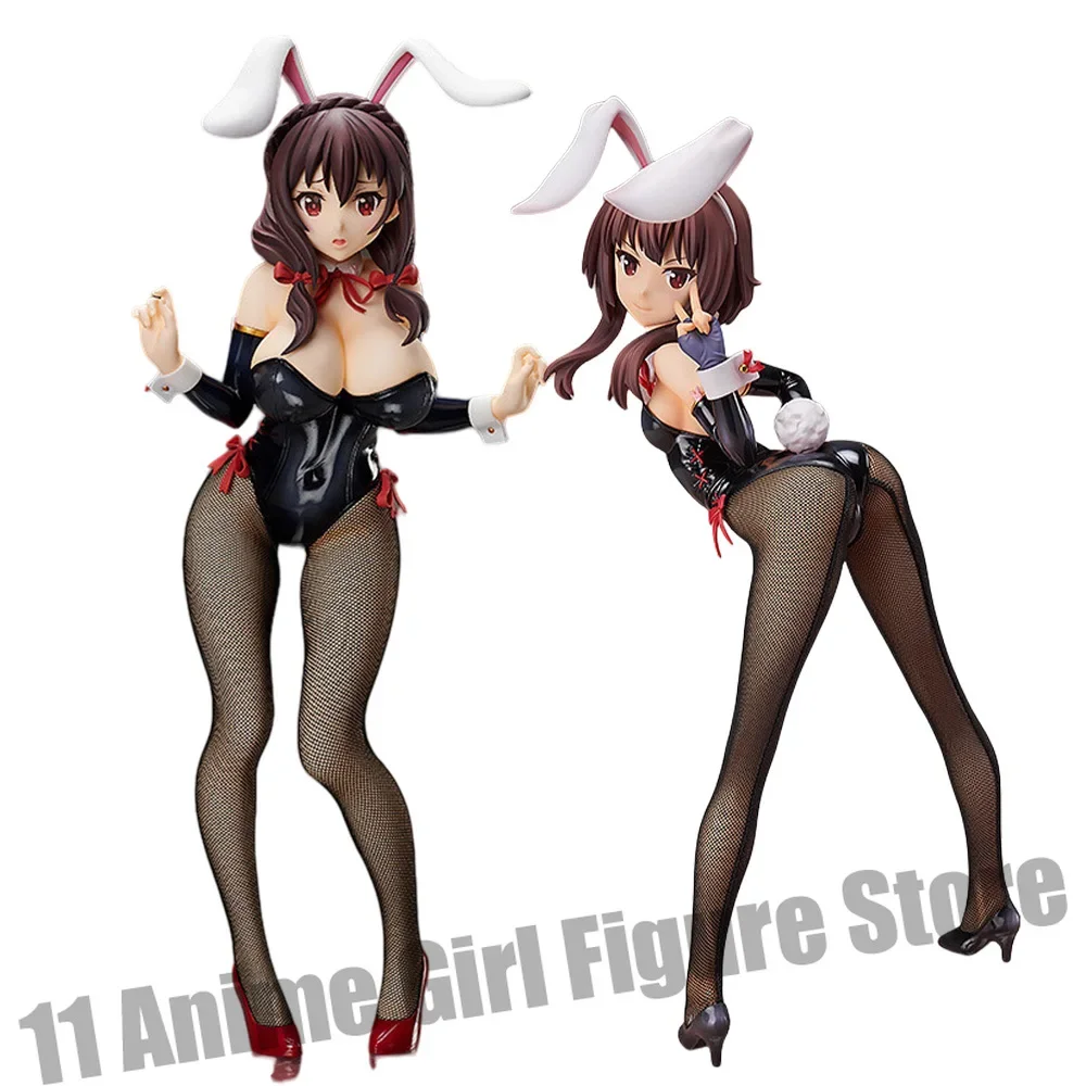 

37cm B-style 1/4 Bunny Figure Yunyun and Megumin Japanese Anime Girl Statue Collection Model Toy