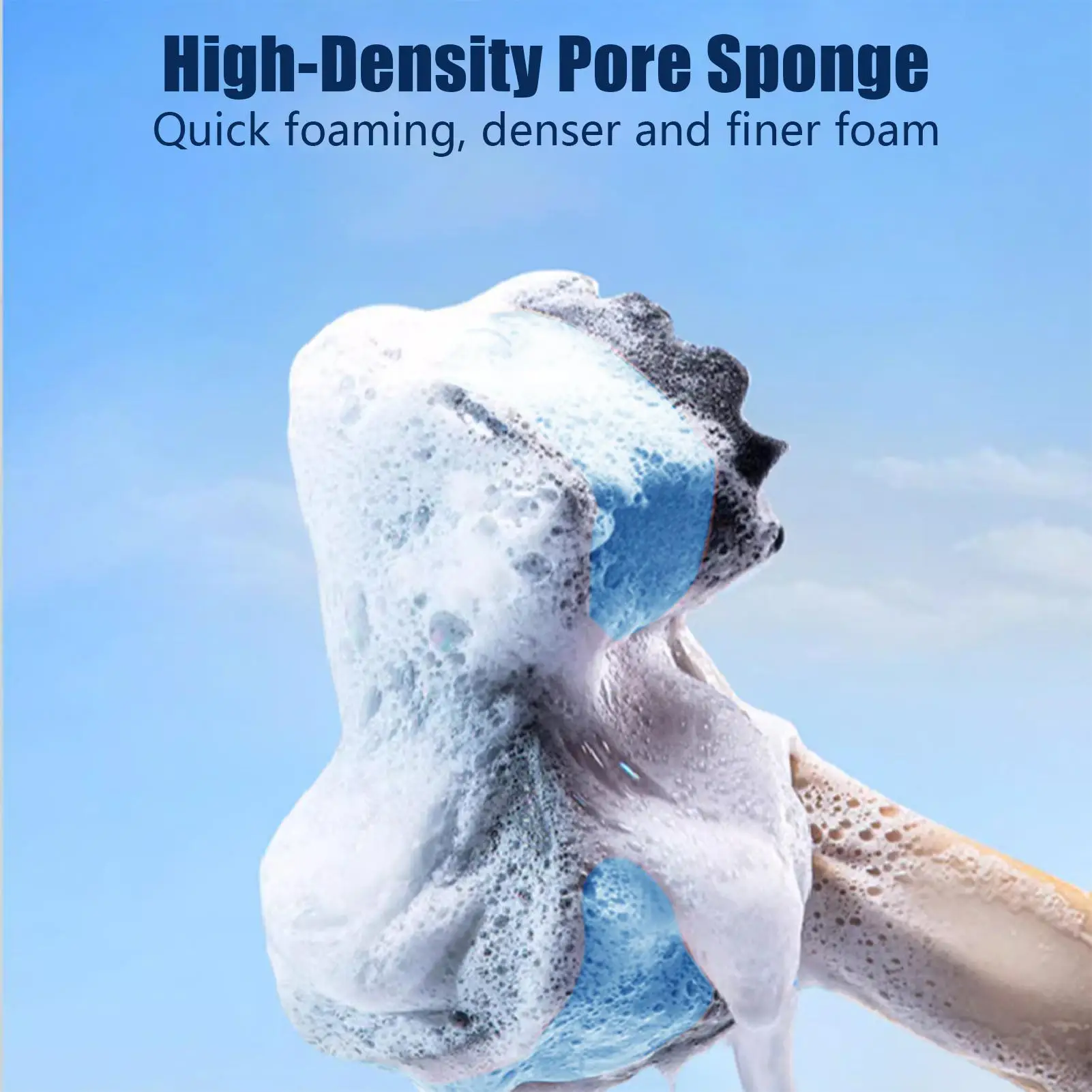 

Губка для чистки автомобиля, не царапающая губка для детализации автомобиля, толстая удобная скруббер, средство для удаления пятен, средства для автомойки для лодки, ванной комнаты