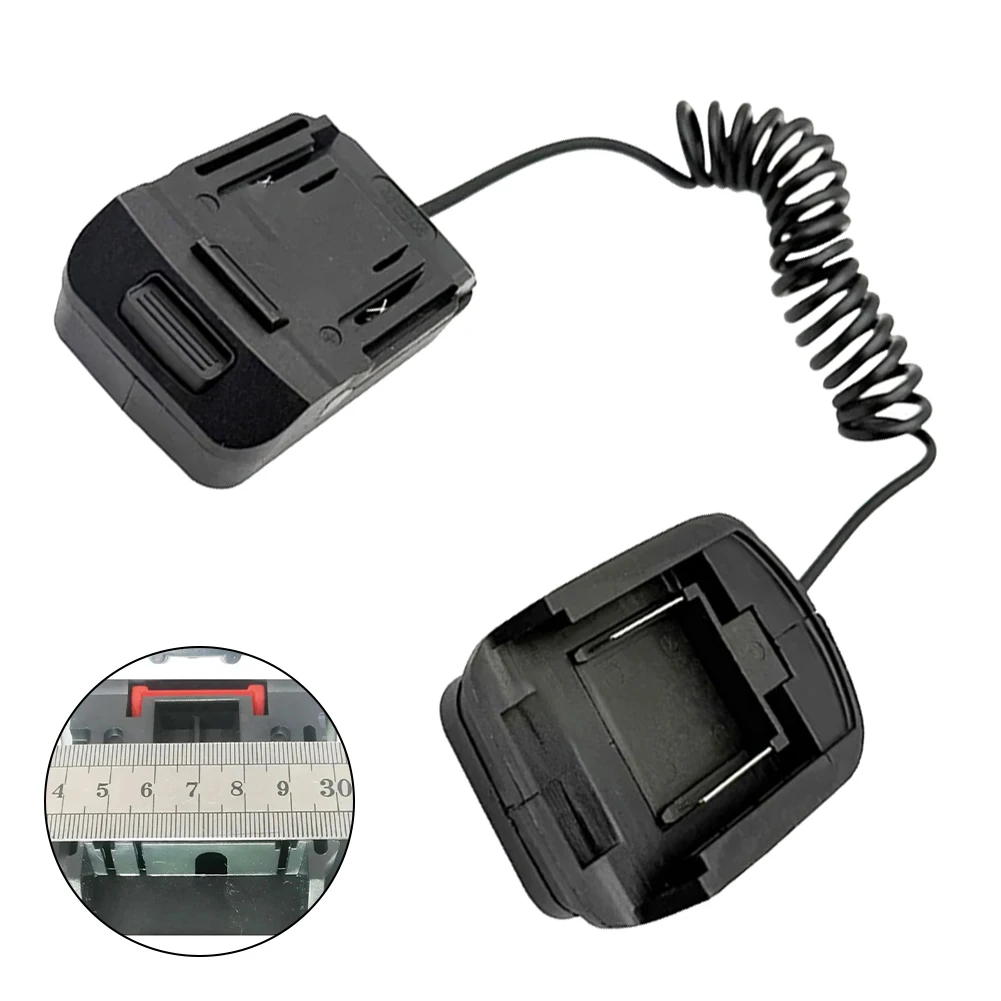 Lithium-ion Battery Adapter Converter Extension Cable Elastic Extension Cord Battery Expansion For 18V Batteries Power Tool