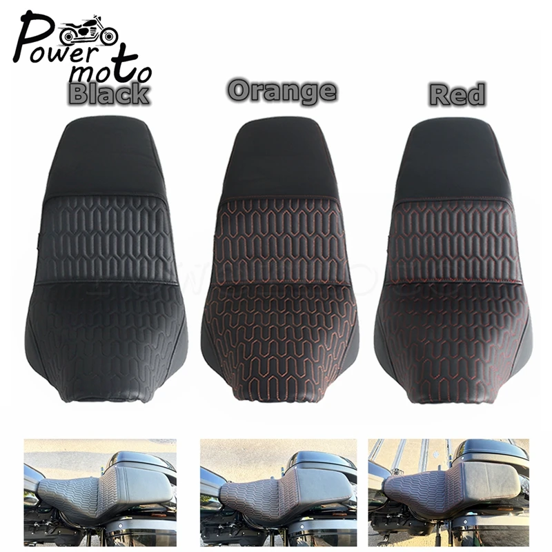 Two Up Motorcycle Driver Passenger Seat For Harley Softail Low Rider ST FXLRST FXLRS 22-24 Low Rider FXLR Sport Glide FLSB 18-21