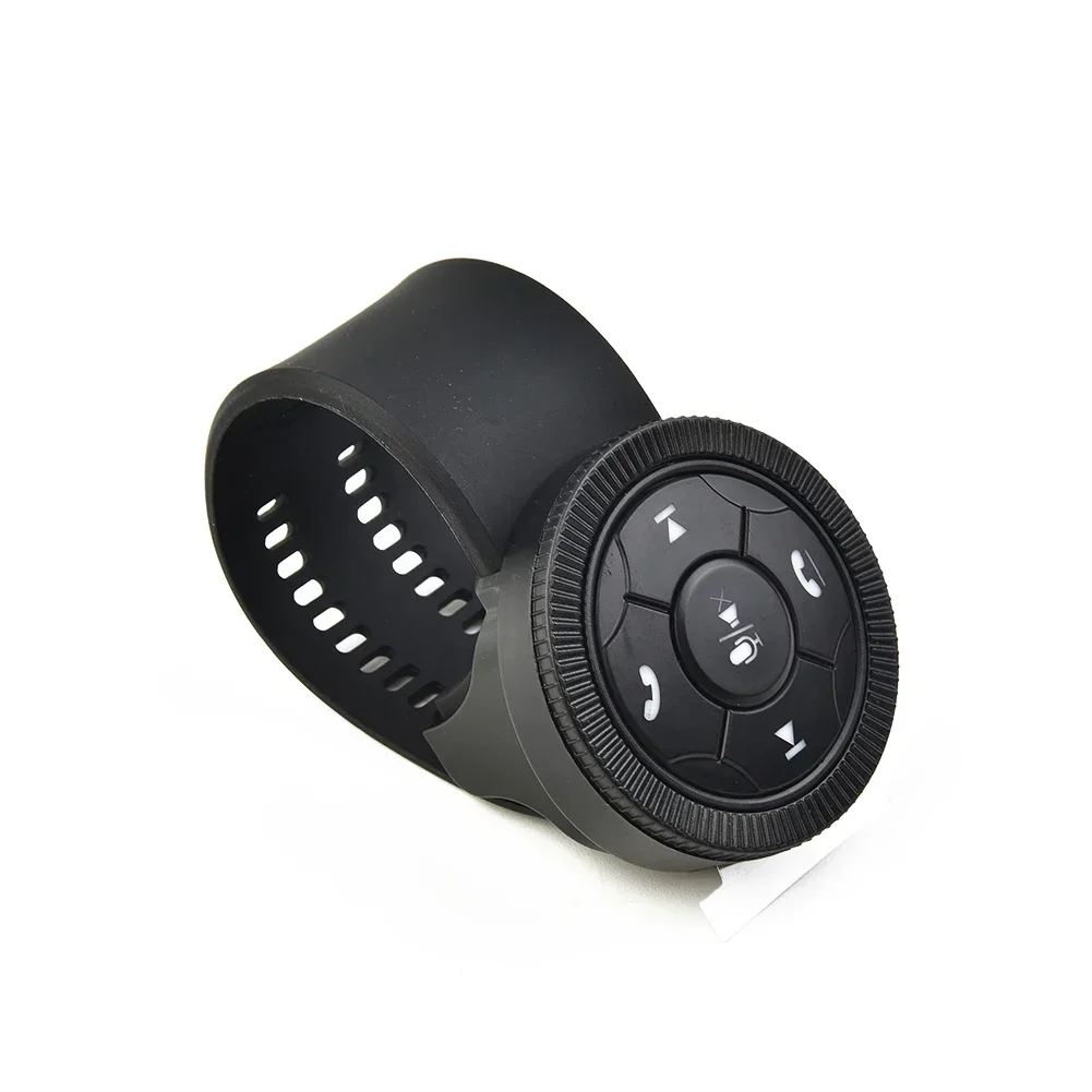 1Pcs Steering Wheel Controller Wireless Bluetooth Phone Media Button Remote Customize Button Steering Wheel Control