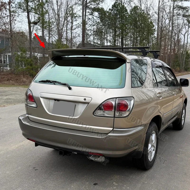 For Lexus RX300 RX Series High Quality ABS Plastic Rear Wing Roof Rear Box Decorated Spoiler 1998-2003