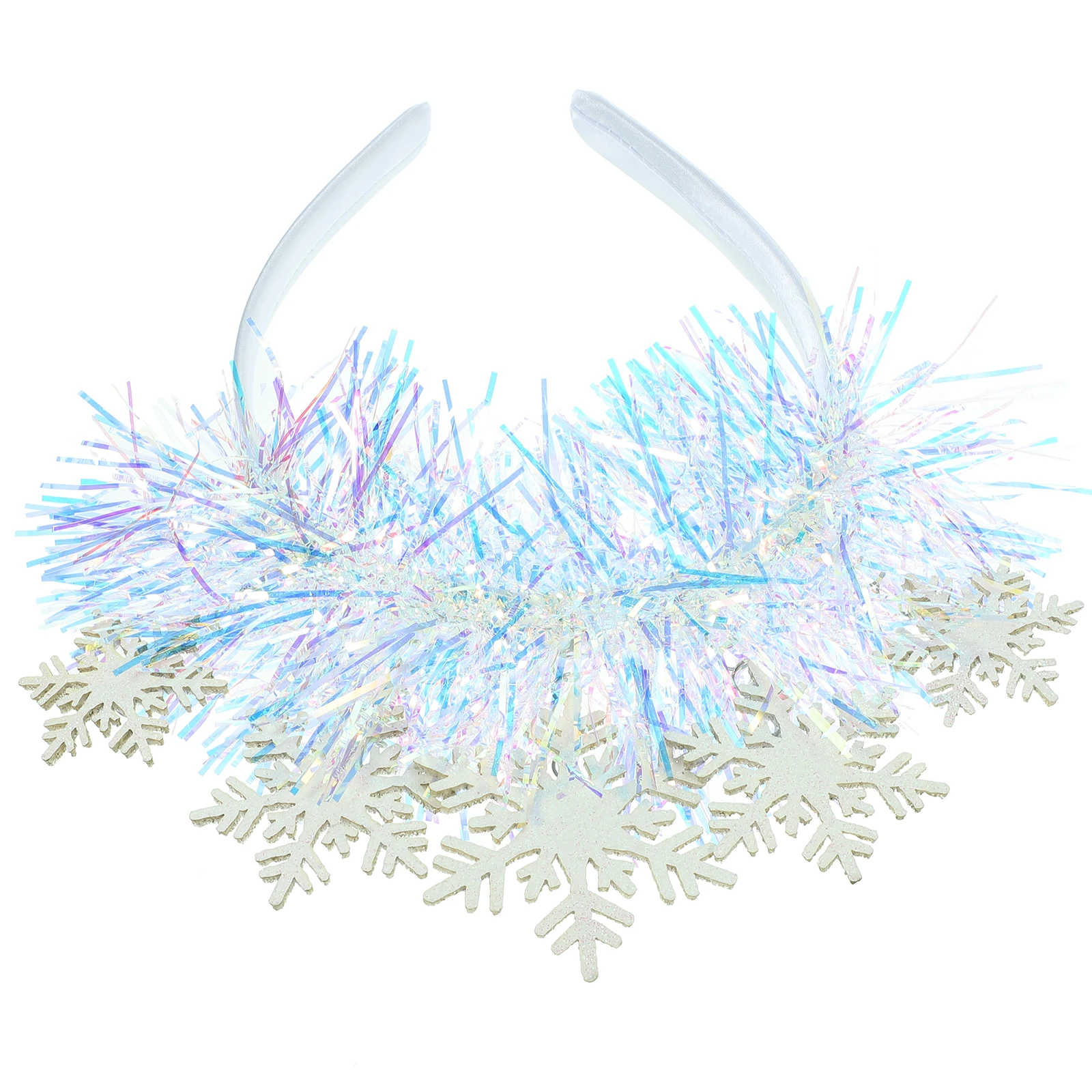 

Sparkly Snowflake Christmas Headband for Girls Women Party Hair Accessories Festive Decorative Hairband Costume Jewelry Toys