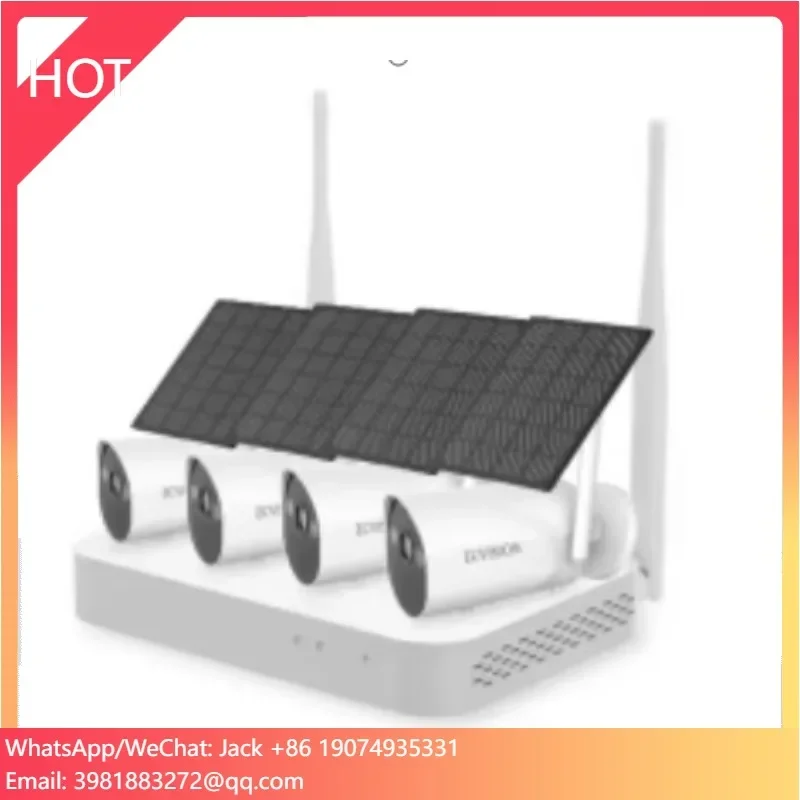 Kit Nvr per telecamera IP Wifi HD da 3 MP 4 canali Sistema di telecamere di sicurezza domestica Sistema di sorveglianza CCTV wireless