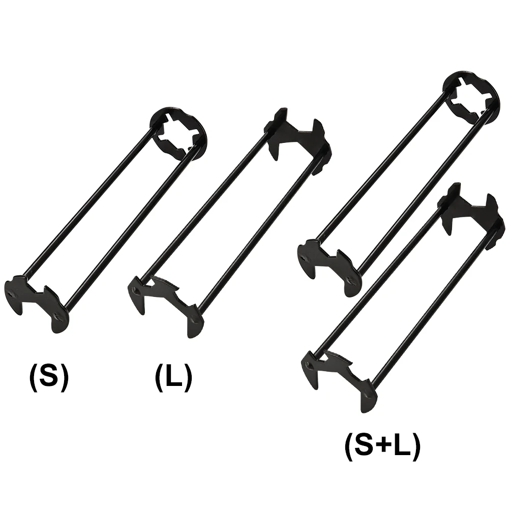 مفتاح ربط السباكين متعدد الوظائف ، أداة صنبور ، فولاذ للمساحات الضيقة ، سداسي الفك 4 ، تحت الحوض ، 7 أحجام ، 4.5 قطعة