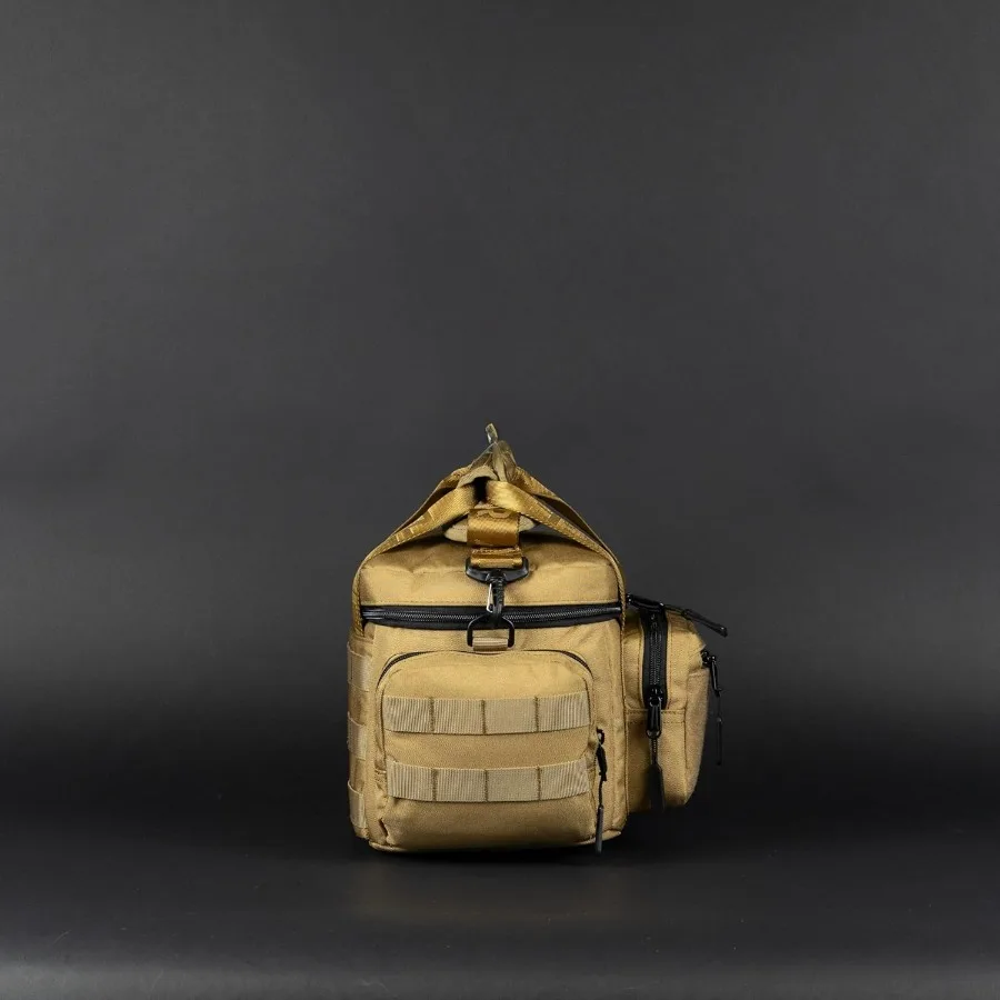 Mini borsa termica tattica per pranzo da 9 litri - Tessuto 1000D resistente all'acqua con tasche multiple isolate MOLLE e pannello patch Ideale per