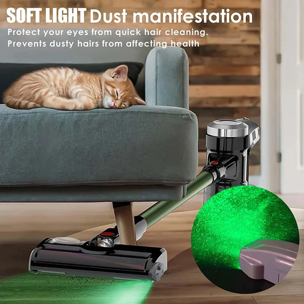 

FORC-2Pack Vacuum Cleaner Dust Display LED Lamp Clean Up Dust, Pet Hair Vacuum Cleaner Replacement Parts A