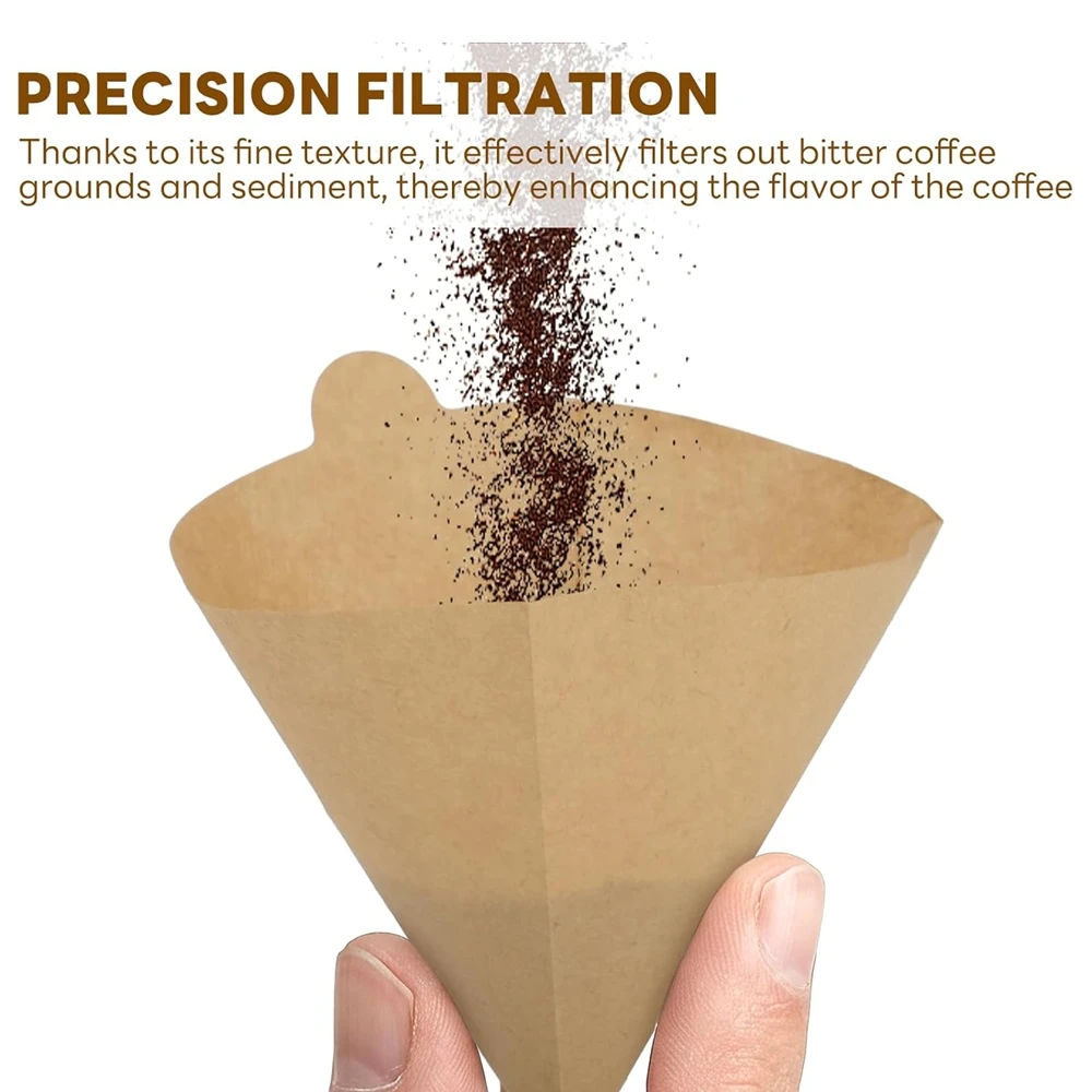 กรองกาแฟแบบกรวย 200 ชิ้น # กระ - Coffee Equipment Espresso บทวิจารณ์และราคา