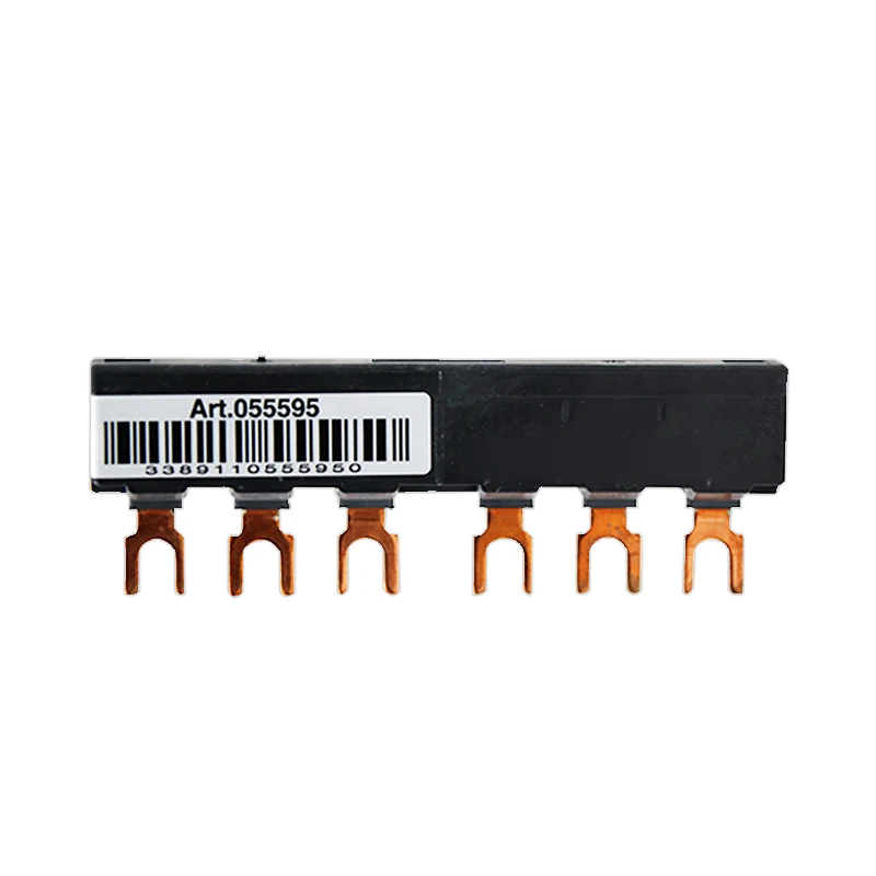 Schneider GV2G245 TeSys Deca Motor circuit breaker accessories, 2 taps, spacing: 45mm GV2 3-pole 63A bus bar