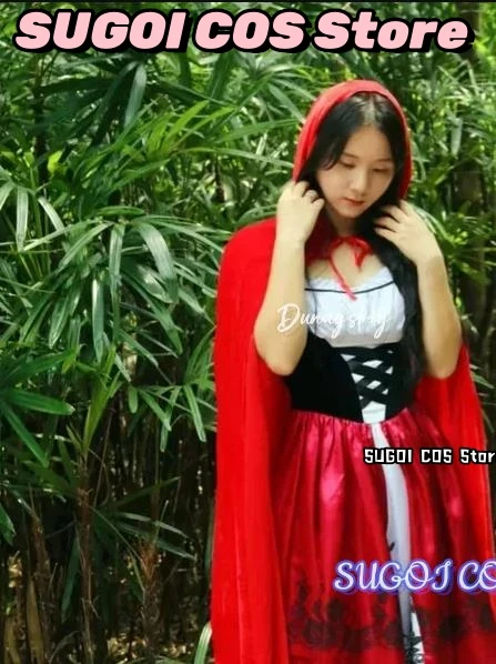 ハロウィン赤ずきんちゃんコスプレ衣装女の子人格コスプレゲーム制服ハロウィンステージパフォーマンス服