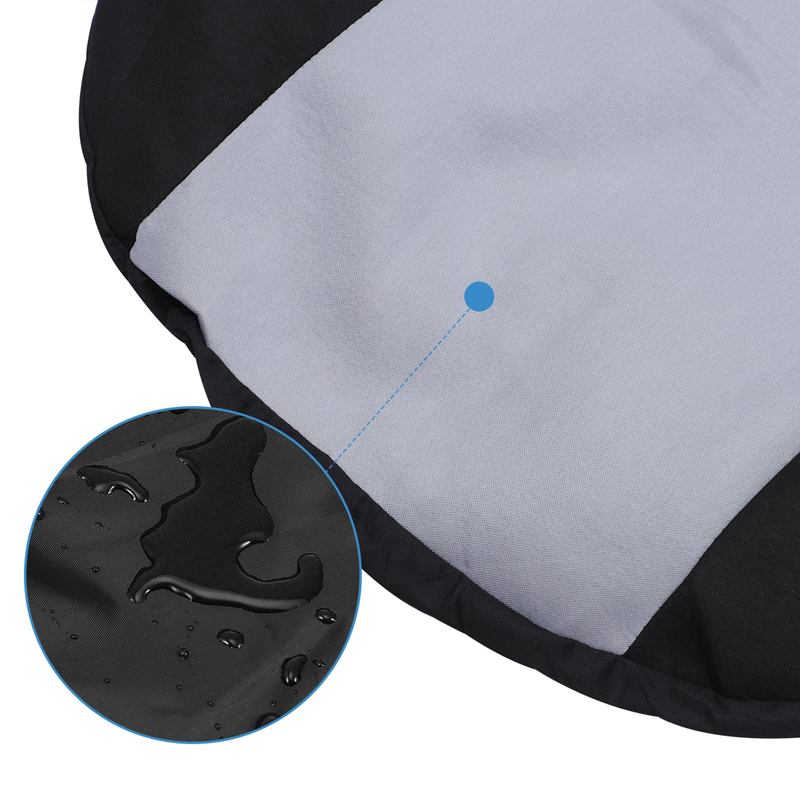 

4Pcs Car Seat Covers Durable Breathable Mesh Cloth Front Car Chair Cover Scratch Resistant Anti-Dust Protection