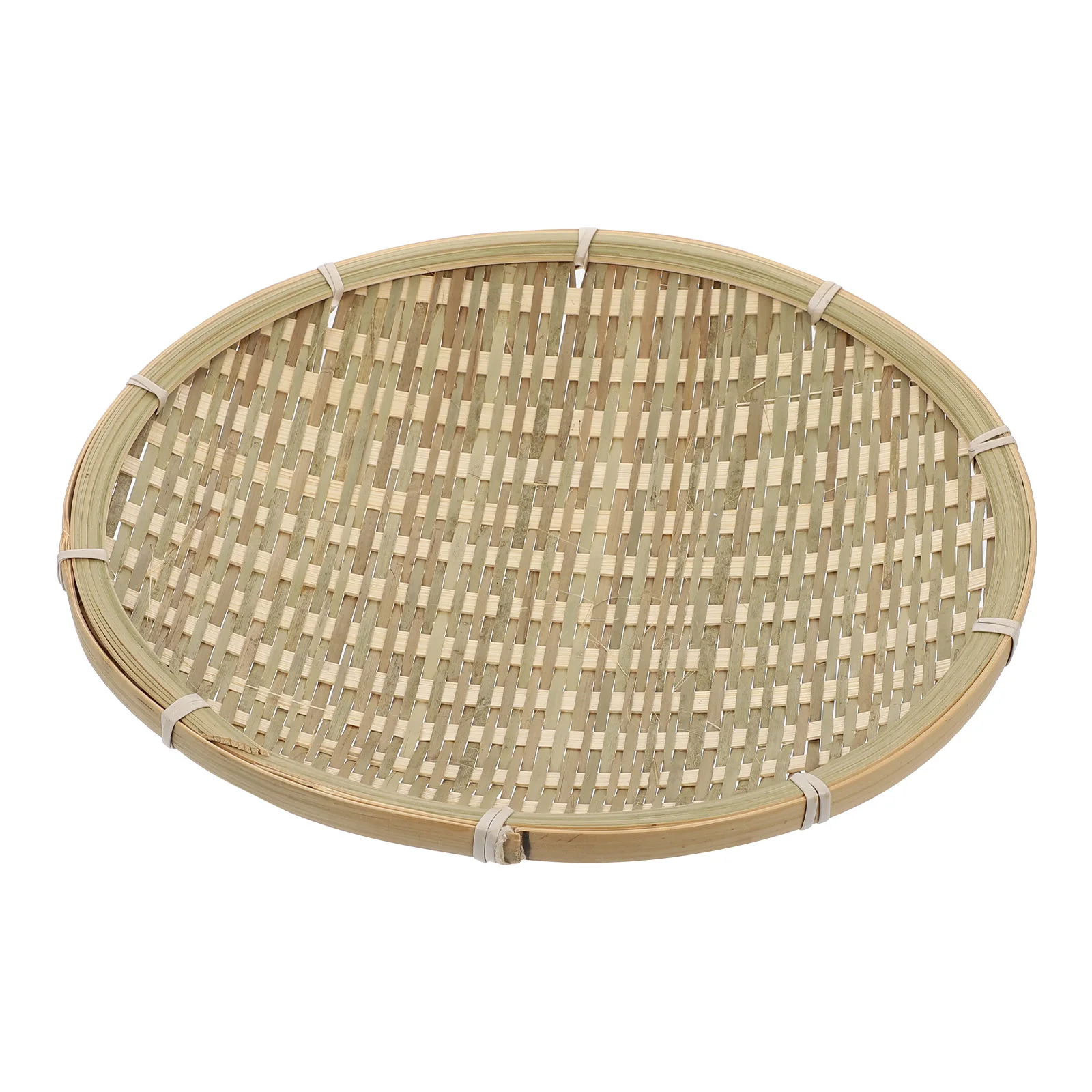 

Bamboo Woven Fruit Basket Handmade Storage Basket For Kitchen Pantry Fruits Snacks Decorative Food Holder Sundries
