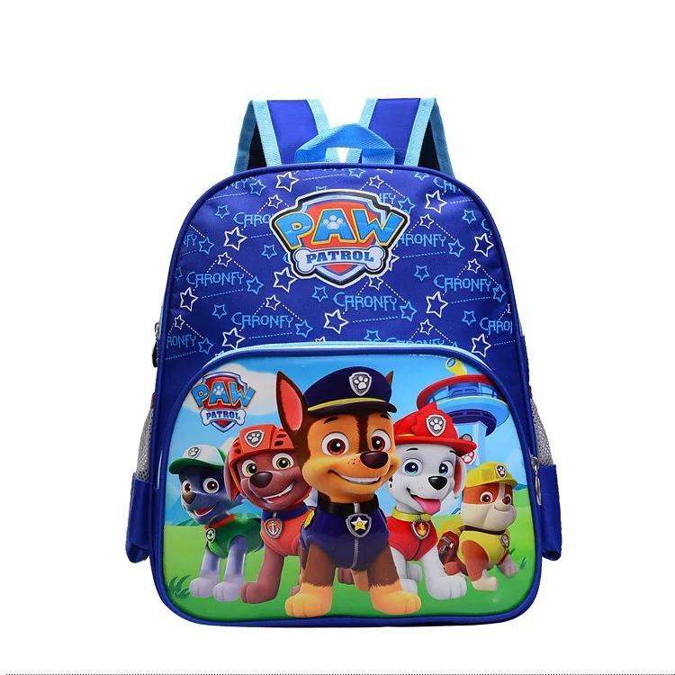 2024 Paw Patrol Kids Backpacks Anime Figure Chase School Bag Cute Cartoon Large Capacity Travel Bag Boy Girl Birthday Gift