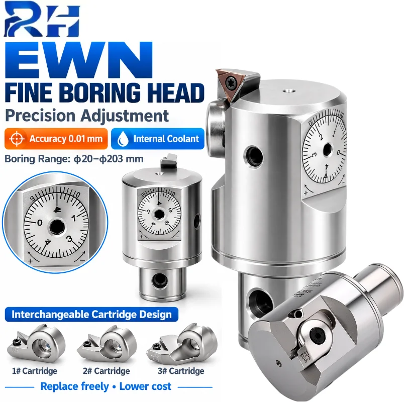 EWN20 EWN25 EWN32 EWN40 EWN150 adjustable boring tool holder hole precision RBH EWN precision boring head CKB1 2 3 4 5 6 LBK 1-6