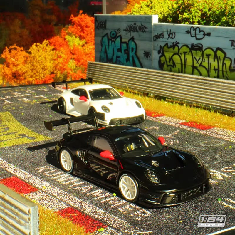 

1:64 Scale 911 GT3 R Racing Edition Simulation Alloy Car Model Static Display Collectible Toy Gift Souvenir Decoration