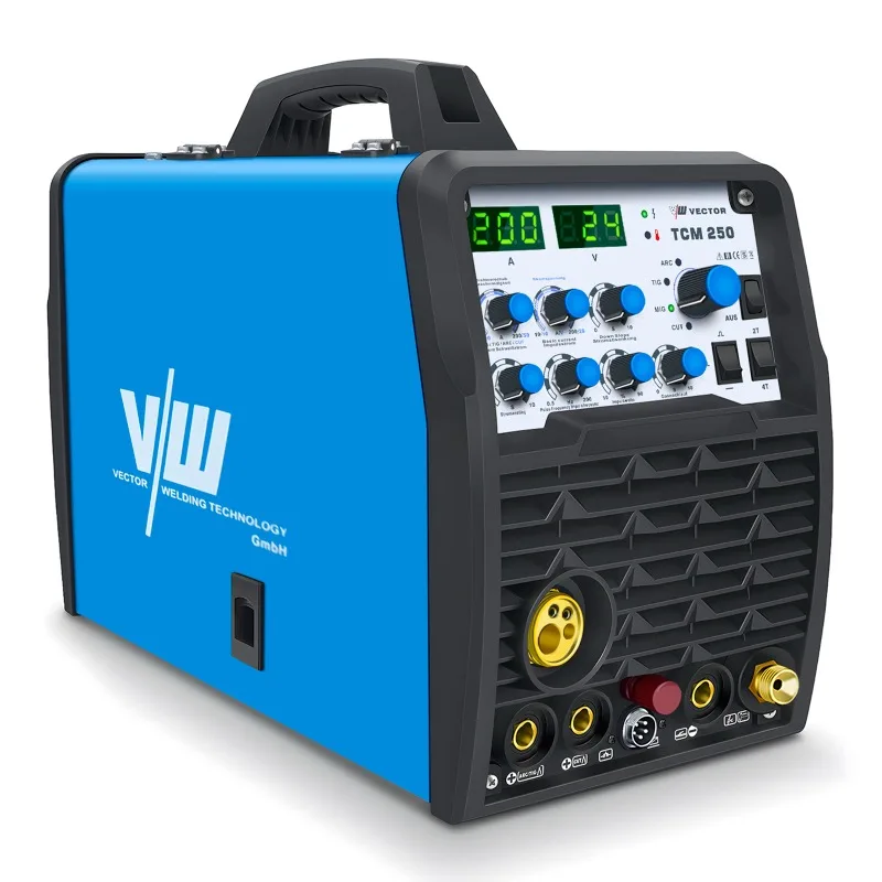 TCM250 Laser Welding Machine Aluminum Welder Machine 6in1 MIG Welding Machine