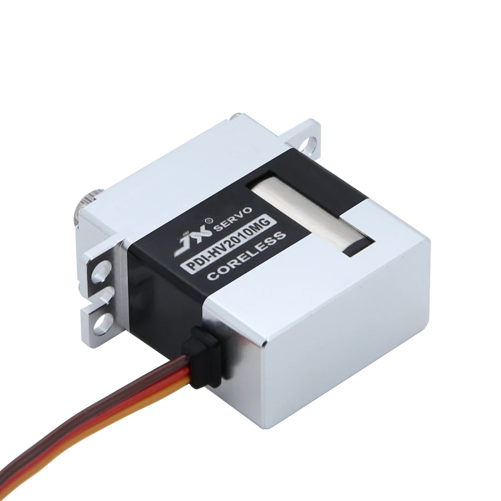 JX Servo PDI-HV2010MG 11kg Metal Gear Full CNC In Alluminio Coreless HV Mini Servo Digitale per Auto RC Aliante Elicottero Modello di Robot