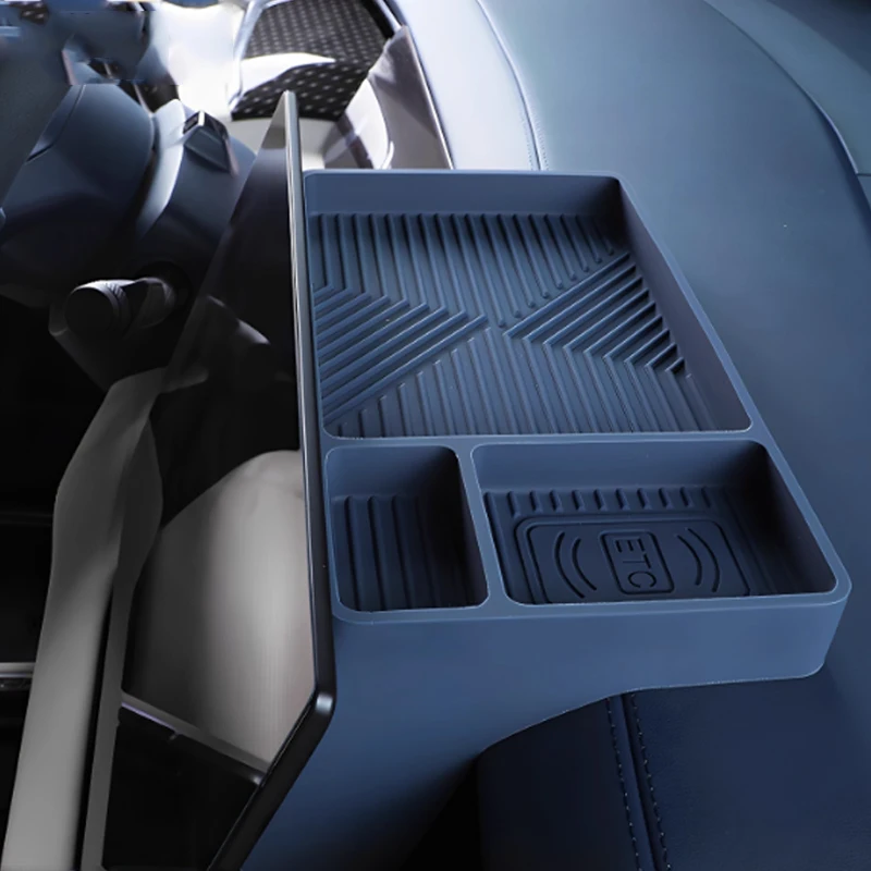 

For ZEEKR 009 2024 2025 Storage Box Behind The Central Control Screen Instrument Panel ETC Tissue Storage Accessories