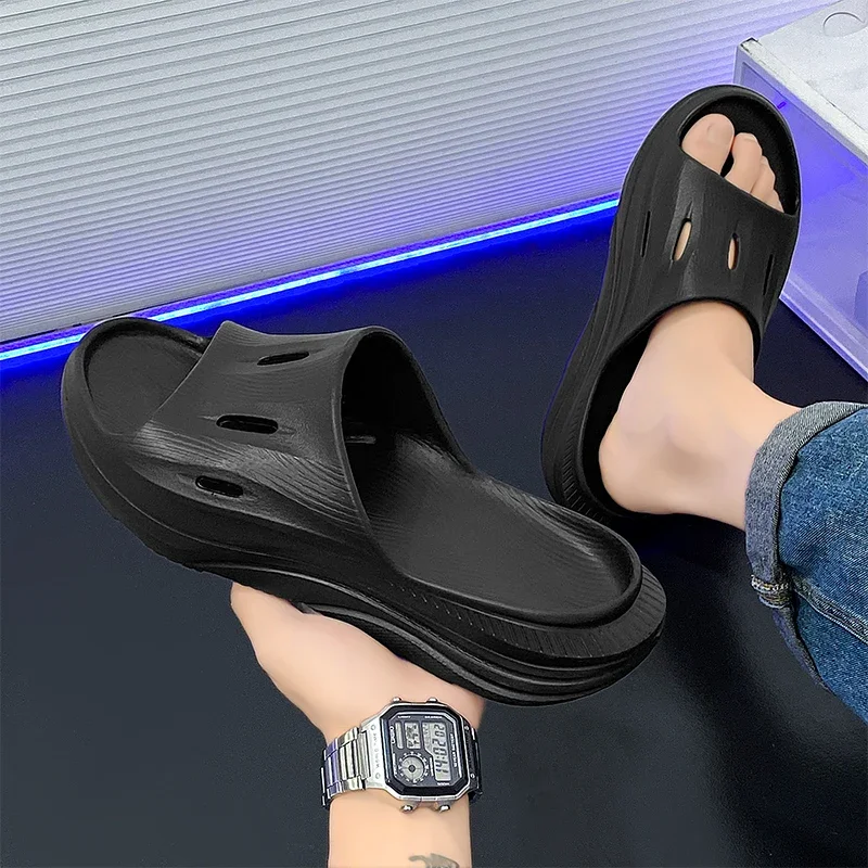 Living Room Slippers for Men Replicas Luxury Brands Sandals Men\'s Slide Slipper Slippers Walk Around Home Shoes for Events House