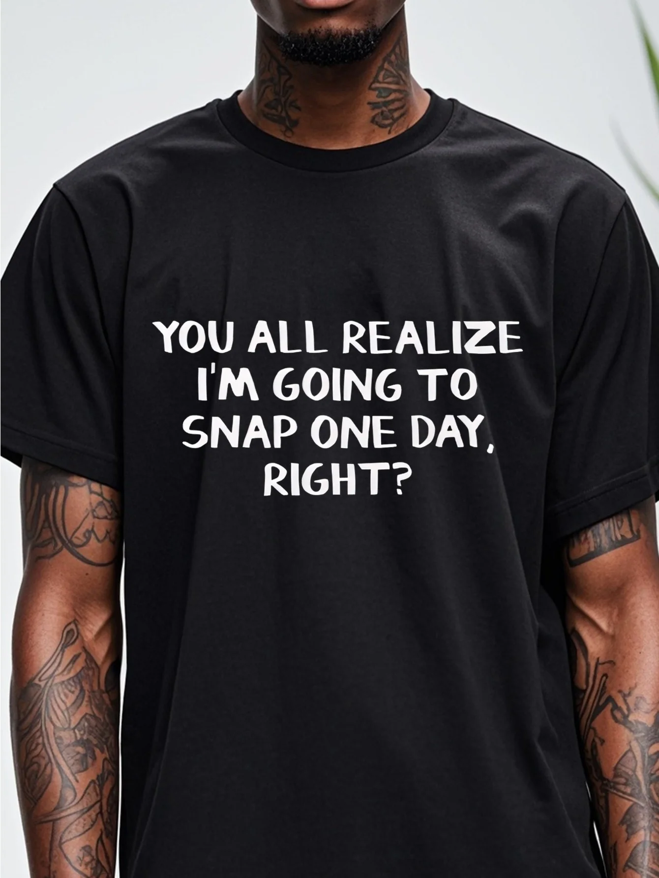 أنت يتفهم كل ما أن أسرع أو لاحقًا، سأكسر بتصميم تي شيرت قابل للتنفس، مناسب لمتعة الهالوين وعيد الميلاد