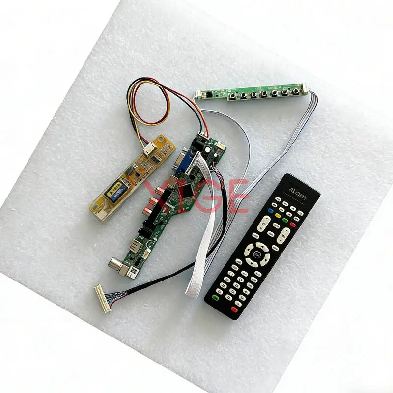 

For N154C3 N154C1 CLAA154WP05 CLAA154WP04 Screen Drive Controller Board Kit 30 Pin LVDS 1440*900 1440x900 1-CCFL USB+AV+VGA+HDMI