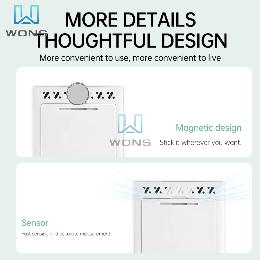 Mini Indoor Thermometer LCD Digital Temperature and Hygrometer Gauge Sensor Humidity Meter Indoor Thermometer Temperature