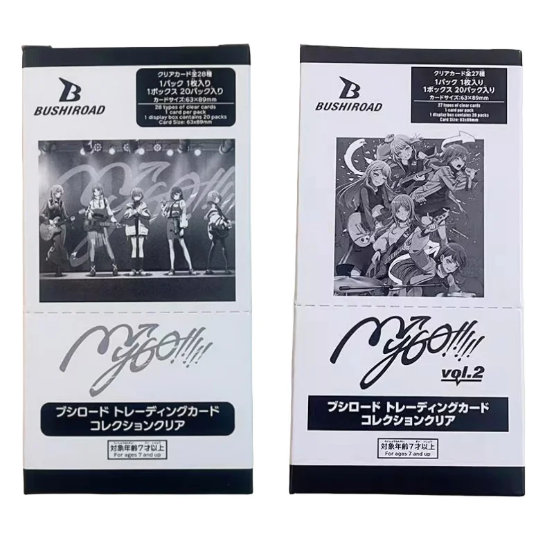 

Spot Official Genuine Japanese Anime Bushido BTCC MyGOvol.. 1.2 Transparent Collection Card Series