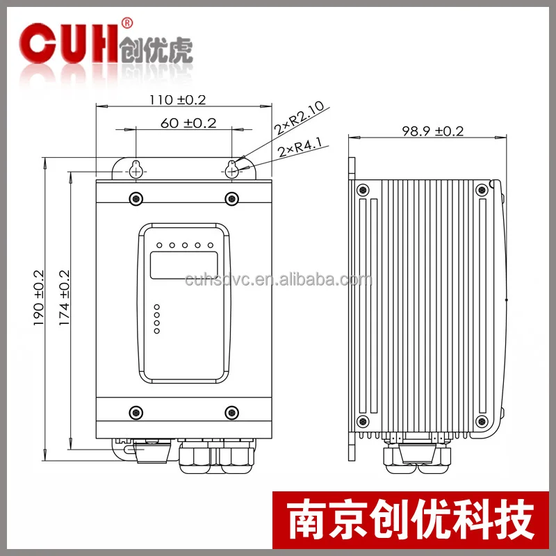 SDVC21-LP  10A    IP67 Water-proof and oil-resistant Variable Voltage Digital Controller for Vibratory Feeder