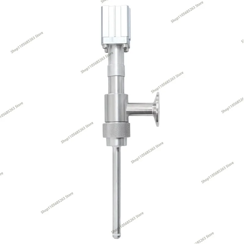 Extended 50.5 chuck straight head quick connection filling head anti-drip, dual-purpose paste and liquid