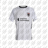 2025/26 Men Football Jersey Clothes Tee Sportswear Home Away Breathable Kids Male Boys Quick-drying Soccer T Shirt Top A-Aarau