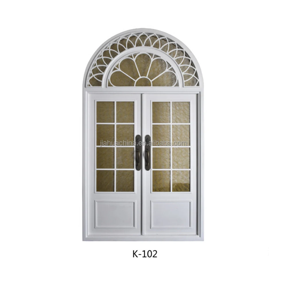 Cast Wrought Iron Door Hotel Villa High-end Metal Security Door Front Entrance Designs Classical Gates For Houses Patio